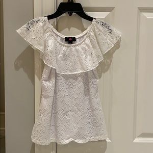 Iz Byer girl short sleeve blouse (girls large)